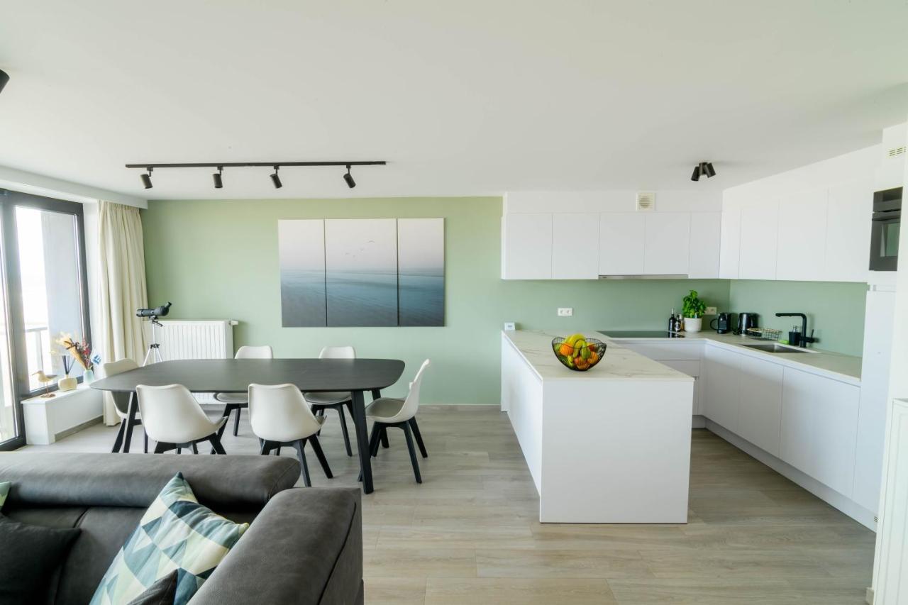 Premium Holidays - New Modern Apartment Oostkant With Seaview At Westende 미들케르케 외부 사진